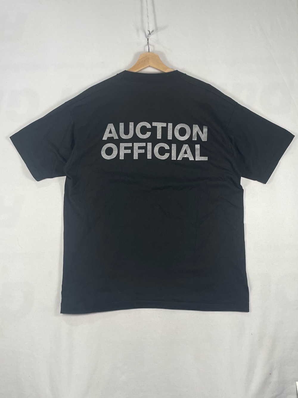 Vintage Fruit of the Loom The Crystal Ball AUCTION OFFICIAL Black T shirt Sz XL